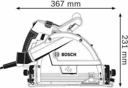 Bosch GKT 55 GCE Professional 1400W Κωδικός: 0601675001