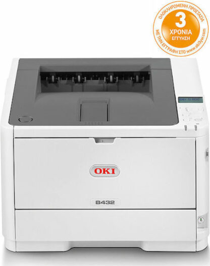 OKI B432dn Ασπρόμαυρος Εκτυπωτής LED με Mobile Print