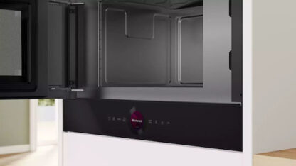Bosch Εντοιχιζόμενος Φούρνος Μικροκυμάτων 21lt Μαύρος Κωδικός: BFL7221B1