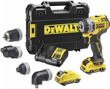 Dewalt Δραπανοκατσάβιδο Μπαταρίας Brushless 12V 2x3Ah Κωδικός: DCD703L2T