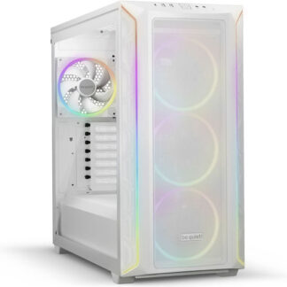 MSI MPG GUNGNIR 110R WHITE Mid Tower Gaming Computer Case 'White  4x 120mm ARGB Fan  1 to 6 ARGB Control board  USB Type-C  Tempered Glass  Center  ATX  mATX  mini-ITX