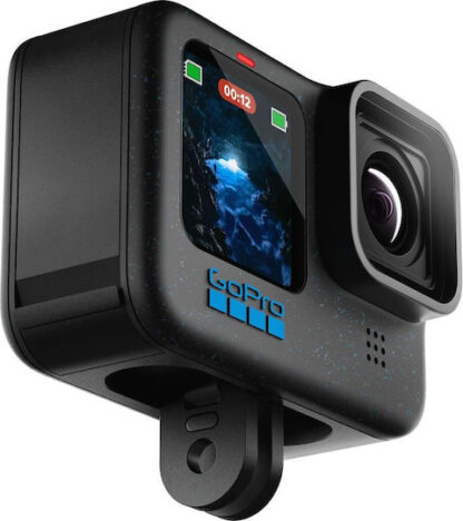 GoPro Hero12 Action Camera 5K Υποβρύχια Μαύρη με Οθόνη Αφής 2.27"
