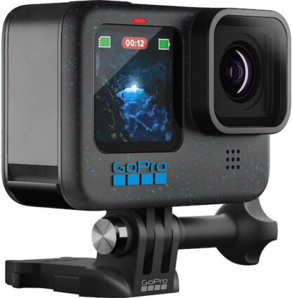 GoPro Hero12 Action Camera 5K Υποβρύχια Μαύρη με Οθόνη Αφής 2.27"