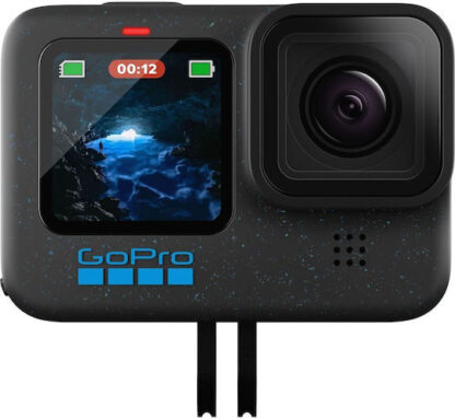 GoPro Hero12 Action Camera 5K Υποβρύχια Μαύρη με Οθόνη Αφής 2.27"
