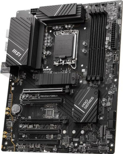 MSI Pro B760-P DDR4 II Motherboard ATX με Intel 1700 Socket