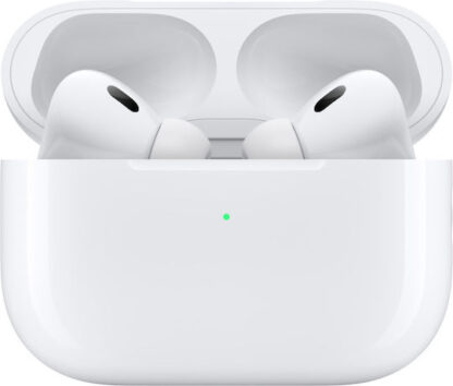 Apple AirPods Pro (2nd generation) with MagSafe Charging Case (USB‑C) In-ear Bluetooth Handsfree Ακουστικά με Αντοχή στον Ιδρώτα και Θήκη Φόρτισης Λευκά