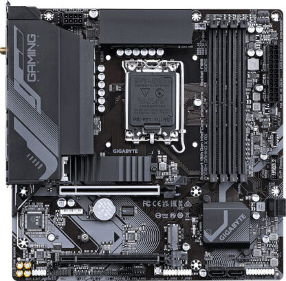Gigabyte B760M Gaming X AX Wi-Fi Motherboard Micro ATX με Intel 1700 Socket