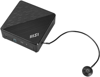 MSI Cubi ADL-001EU N200 mini PC Intel Pentium N 4 GB DDR4-SDRAM 128 GB SSD Windows 11 Pro Workstation Black