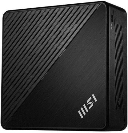 MSI Cubi ADL-001EU N200 mini PC Intel Pentium N 4 GB DDR4-SDRAM 128 GB SSD Windows 11 Pro Workstation Black