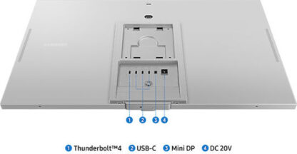 Samsung ViewFinity S9 S90PC IPS HDR Smart Monitor 27" 5120x2880 με Χρόνο Απόκρισης 5ms GTG