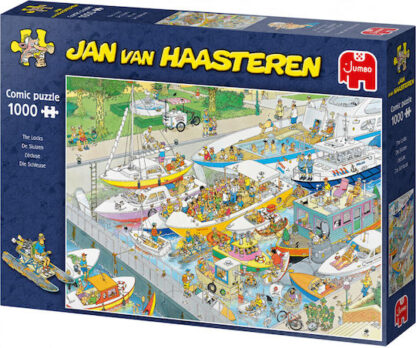 Jumbo Jan van Haasteren Die Schleuse 1000 Teile Puzzle (19067)
