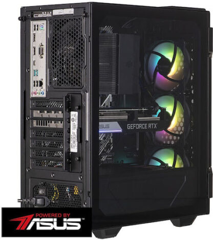 Actina 5901443329688 PC Midi Tower Intel® Core™ i5 i5-12400F 16 GB DDR4-SDRAM 1 TB SSD NVIDIA GeForce RTX 3060 Black