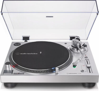 Audio Technica AT-LP120XUSB Πικάπ με Προενίσχυση Ασημί