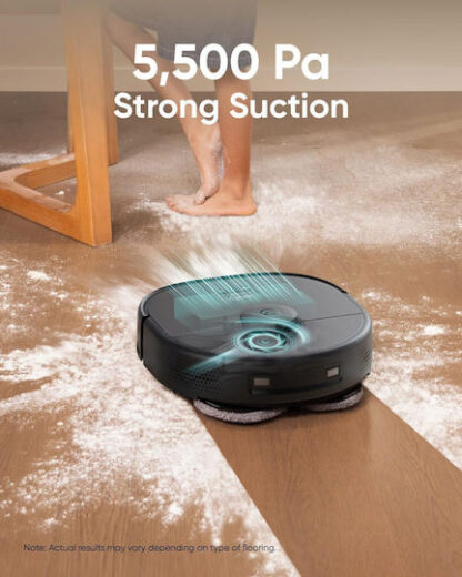 Anker Eufy Robovac X9 Pro Robot Σκούπα Ρομπότ για Σκούπισμα & Σφουγγάρισμα με Wi-Fi Κωδικός: T2320G11