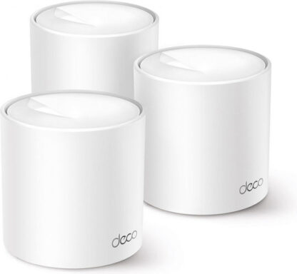 TP-LINK Deco X10 v1 Access Point Wi‑Fi 6 Dual Band (2.4 & 5GHz) σε Τριπλό Kit Λευκό