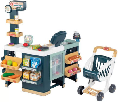 Smoby Παιδικό Μαγαζάκι Supermarket With Shopping Trolley για 3+ Ετών Κωδικός: 350242