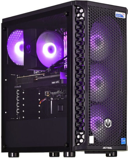 Actina 5901443337607 PC AMD Ryzen™ 7 5700X 32 GB DDR4-SDRAM 1 TB SSD AMD Radeon RX 7800 XT Midi Tower Black