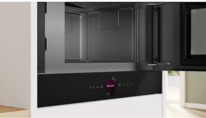 Bosch Εντοιχιζόμενος Φούρνος Μικροκυμάτων 21lt Μαύρος Κωδικός: BFR7221B1