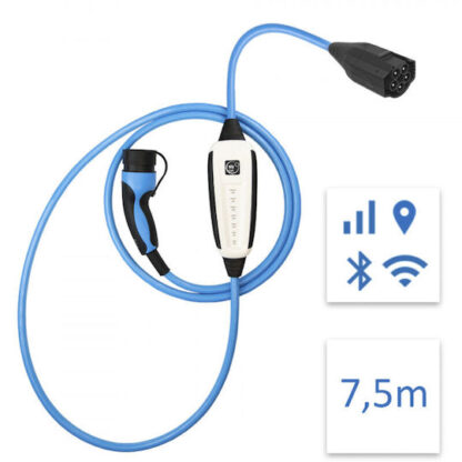 Nrgkick Καλώδιο Φόρτισης 7.5m Type 2 - Schuko 12801000