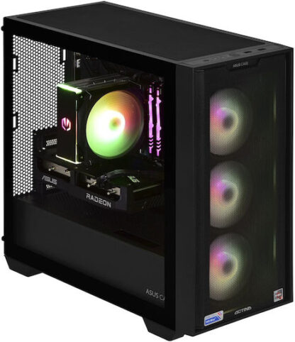 Actina 5901443335832 PC AMD Ryzen™ 5 5600 16 GB DDR4-SDRAM 1 TB SSD AMD Radeon RX 7600 Mini Tower Black
