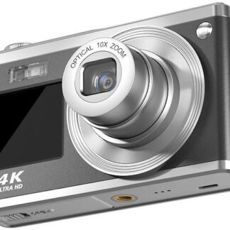 AgfaPhoto Realishot DC8200 Compact Φωτογραφική Μηχανή 18MP Οπτικού Ζουμ 8x με Οθόνη 2.7" και Ανάλυση Video Full HD (1080p) Κόκκινη
