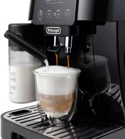 De'Longhi Magnifica Start Αυτόματη Μηχανή Espresso 1450W Πίεσης 15bar για Cappuccino με Μύλο Άλεσης Μαύρη