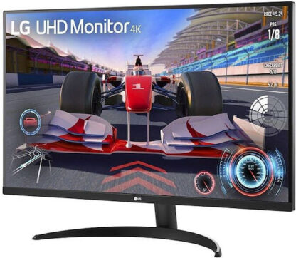 LG 32UR500-B VA HDR Monitor 31.5" 4K 3840x2160 με Χρόνο Απόκρισης 4ms GTG