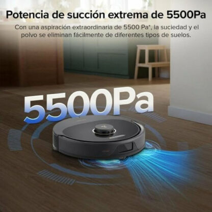 Roborock Q8 Max Σκούπα Ρομπότ για Σκούπισμα & Σφουγγάρισμα με Χαρτογράφηση και Wi-Fi Μαύρη