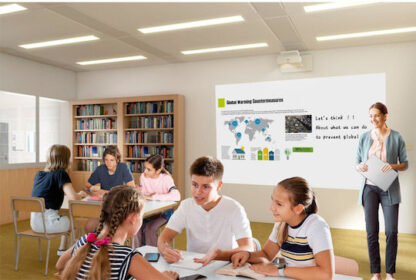 Epson EB-770Fi Projector 3LCD Full HD Laser με Wi-Fi και Ενσωματωμένα Ηχεία Λευκός Κωδικός: V11HA78080