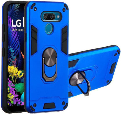 2 Back Cover Πλαστικό / Σιλικόνης Μπλε (LG K50) Κωδικός: EDA00544405C