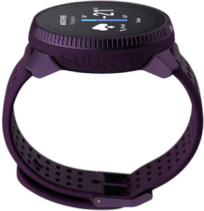 Suunto Race Titanium 49mm Αδιάβροχο Smartwatch με SIM και Παλμογράφο (Amethyst)