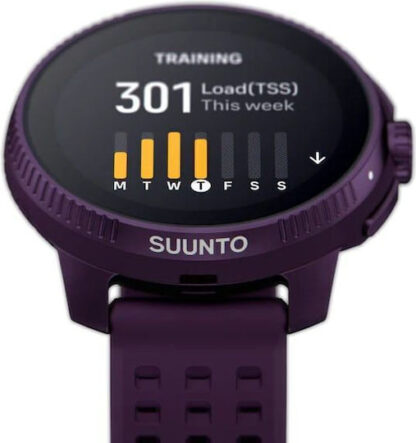 Suunto Race Titanium 49mm Αδιάβροχο Smartwatch με SIM και Παλμογράφο (Amethyst)