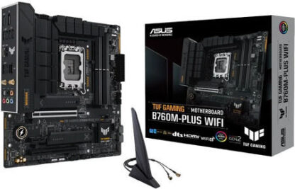 Asus TUF B760M-PLUS GAMING WIFI II Motherboard Micro ATX με Intel 1700 Socket