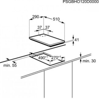 Candy Εστία Υγραερίου Αυτόνομη 59.5x51εκ. Κωδικός: CHW6BRBB