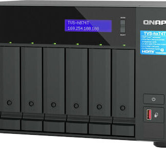 Αποθήκευση Δικτύου Qnap TSH1886XURPR2D162232 Μαύρο Μαύρο/Γκρι 32GB DDR4 SDRAM