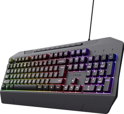 Trust GXT 836 Evocx Gaming Πληκτρολόγιο με RGB φωτισμό (Αγγλικό US)