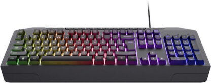Trust GXT 836 Evocx Gaming Πληκτρολόγιο με RGB φωτισμό (Αγγλικό US)