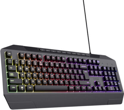Trust GXT 836 Evocx Gaming Πληκτρολόγιο με RGB φωτισμό (Αγγλικό US)