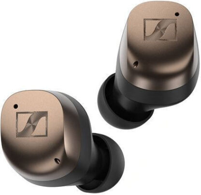 Sennheiser Momentum True Wireless 4 In-ear Bluetooth Handsfree Ακουστικά με Αντοχή στον Ιδρώτα και Θήκη Φόρτισης Black Copper