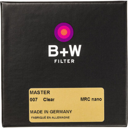 B+W Master Φίλτρo Clear Διαμέτρου 95mm με Επίστρωση MRC Nano για Φωτογραφικούς Φακούς Κωδικός: 1101530