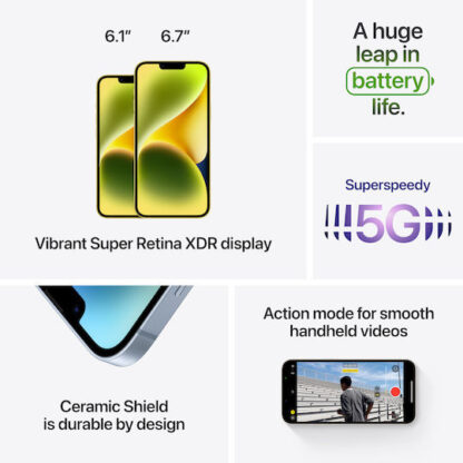 Apple iPhone 14 5G (6GB/256GB) Midnight