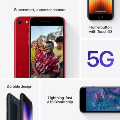 Apple iPhone SE 2022 5G (4GB/128GB) Midnight