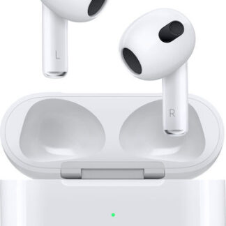 Apple AirPods (3rd generation) with MagSafe Charging Case Earbud Bluetooth Handsfree Ακουστικά με Αντοχή στον Ιδρώτα και Θήκη Φόρτισης Λευκά