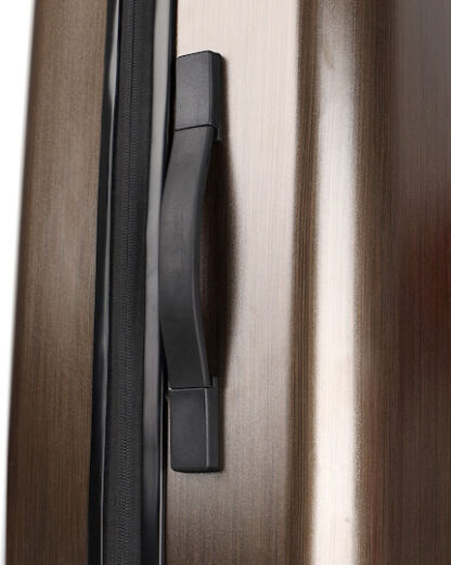Calvin Klein Lh818sh2 Μεγάλη Βαλίτσα Ταξιδίου Σκληρή Μπρονζέ με 4 Ρόδες Ύψους 76εκ. Κωδικός: CK607-LH818SH2-BRZ-L