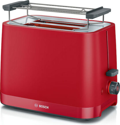 Bosch MyMoment Φρυγανιέρα 2 Θέσεων 950W Κόκκινη Κωδικός: TAT3M124