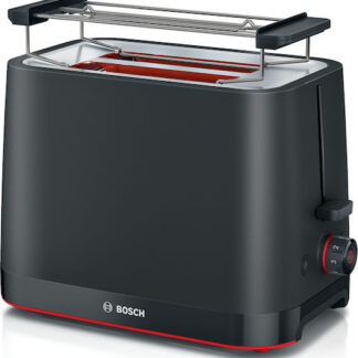Bosch MyMoment Φρυγανιέρα 2 Θέσεων 950W Μαύρη Κωδικός: TAT3M123