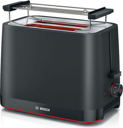 Bosch MyMoment Φρυγανιέρα 2 Θέσεων 950W Μαύρη Κωδικός: TAT3M123
