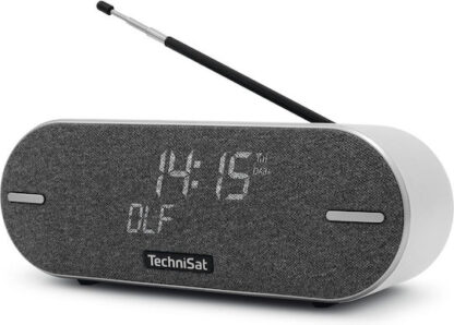 Technisat DigitRadio BT 2 Επιτραπέζιο Ραδιόφωνο Επαναφορτιζόμενο DAB+ με Bluetooth Γκρι