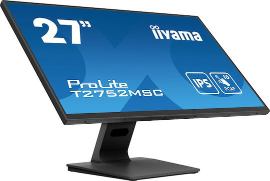 Iiyama Prolite T2752MSC-B1 IPS Touch Monitor 27" FHD 1920x1080 με Χρόνο Απόκρισης 5ms GTG
