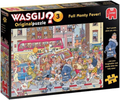 Jumbo Wasgij Original 3- 3 Full Monty Fever 1000 Teile Puzzle (81923)